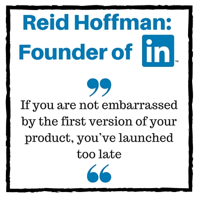 Block Quote: Reid Hoffman: Founder of LinkedIn 
